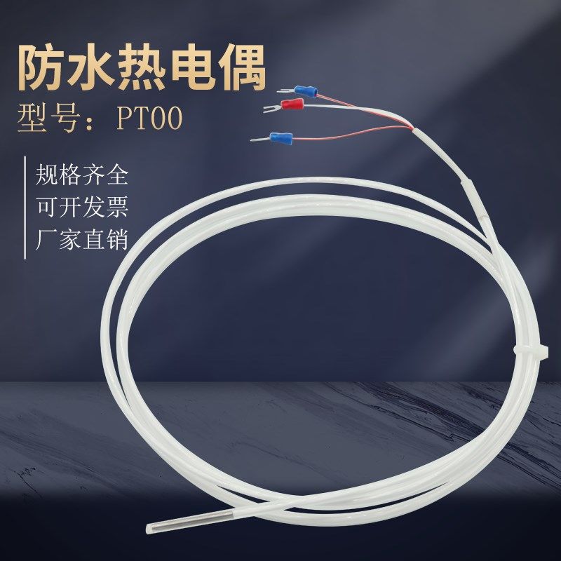 铁氟龙传感器热电阻型热电偶感温线探头防水防腐耐酸碱型,五金/工具,热电阻,淘宝优惠券,粉丝福利购,淘宝优惠卷