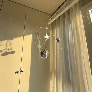 阳光捕手迪斯科球挂饰空中吊饰悬挂装饰房间装饰客厅装饰创意