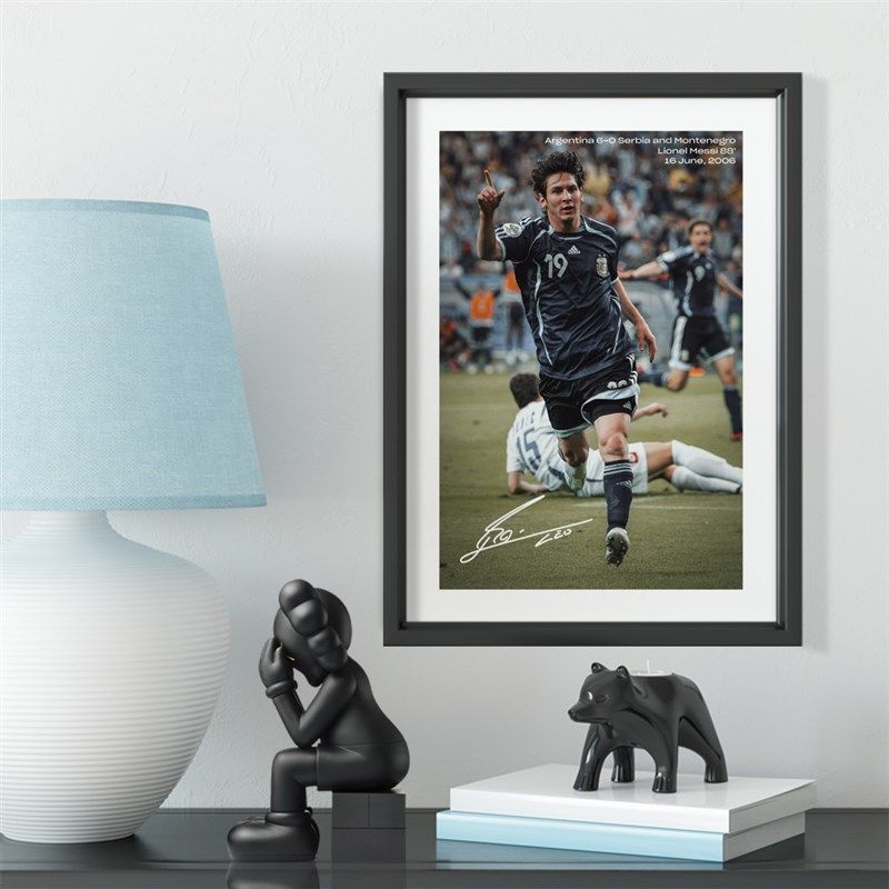 阿根廷梅西油画款实木装饰相框照片墙桌摆挂框家居酒吧壁画,家居饰品,相框/画框,淘宝优惠券,粉丝福利购,淘宝优惠卷