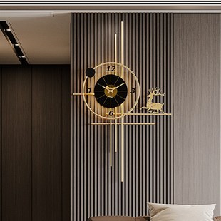 新款现代钟表客厅挂钟家用静音装饰挂墙时钟创意挂表