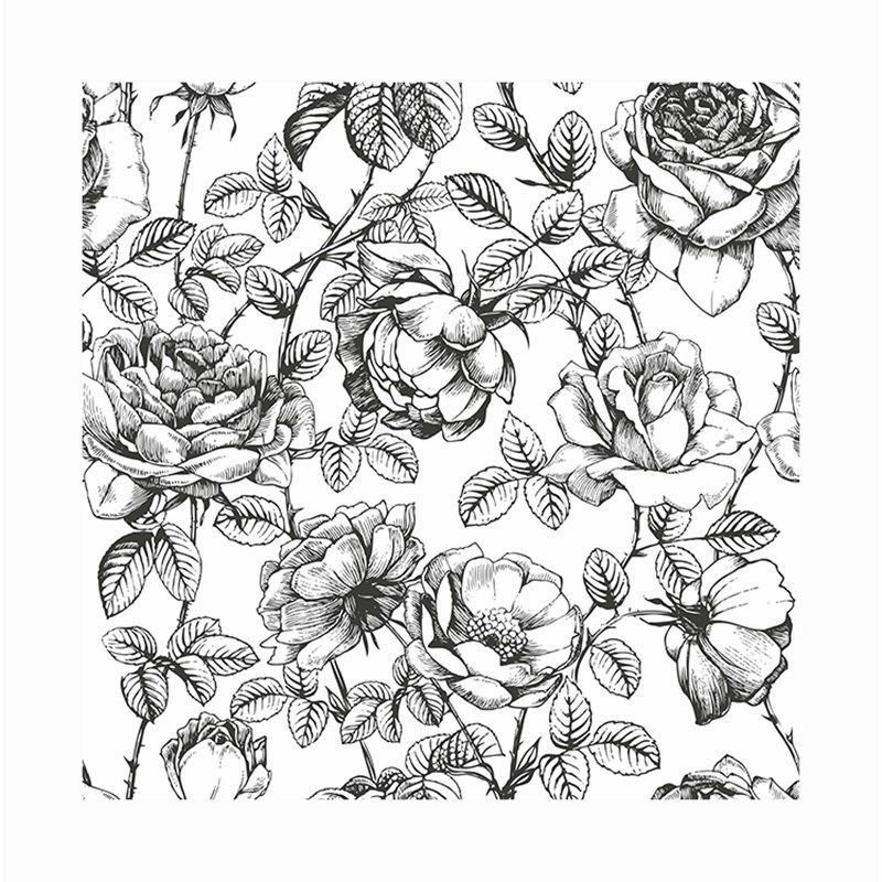 法式推拉门贴纸卧室装饰衣橱门客厅隔断自粘加厚防水墙纸贴画