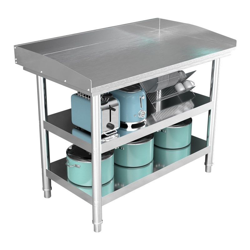 工作台桌子三层饭店奶茶店揉面切菜台面围边操作台,五金/工具,工作台/防静电工作台/重型工作台,淘宝优惠券,粉丝福利购,淘宝优惠卷