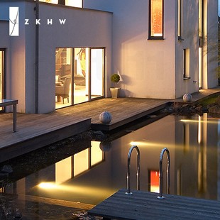 水底灯LED水下灯水池景观灯鱼池灯外防水别墅泳池广场喷泉地埋灯