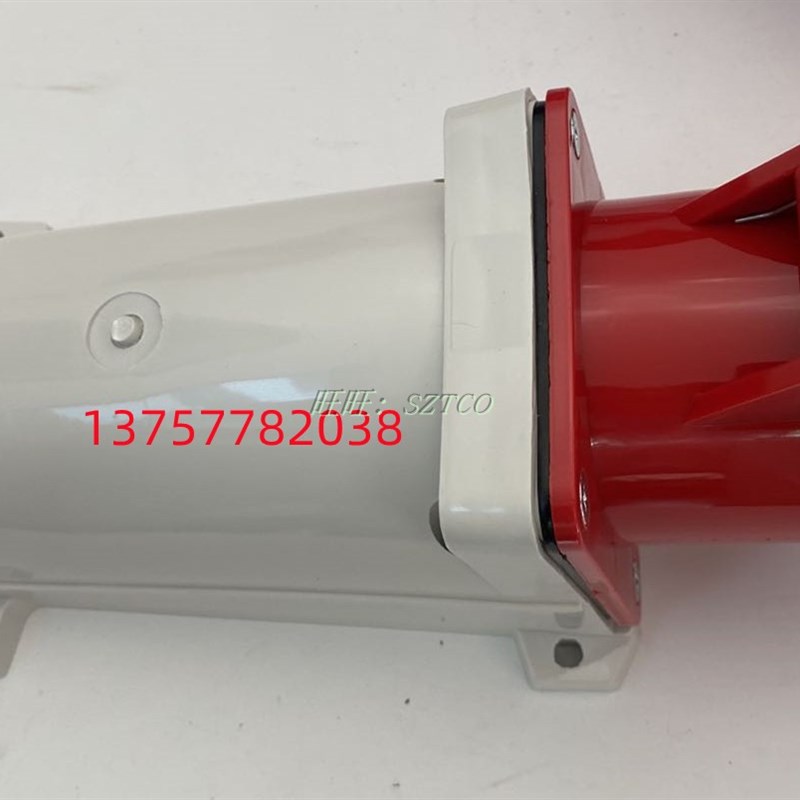 AJCEE防水航空工业插头插座AJ-135 5芯连接器63A 125A明装  暗装