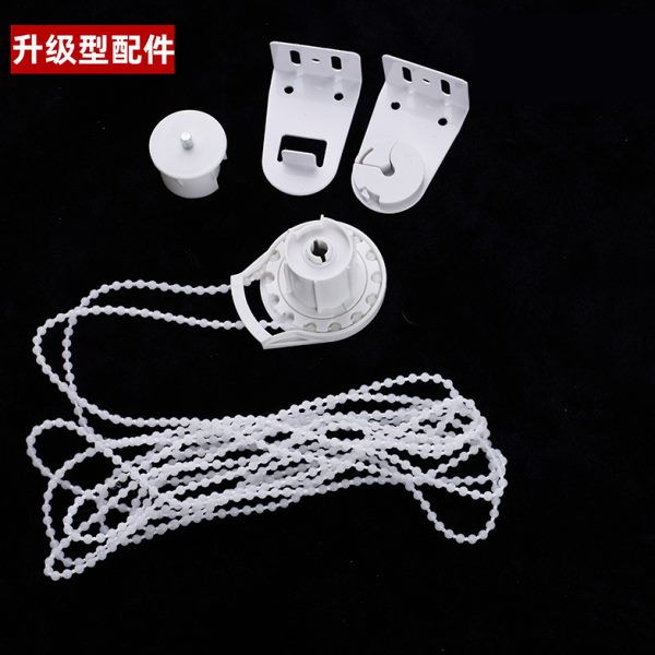 卷帘升降手拉配件拉珠控制器窗件升降拉绳拉链循环支架制头安装码