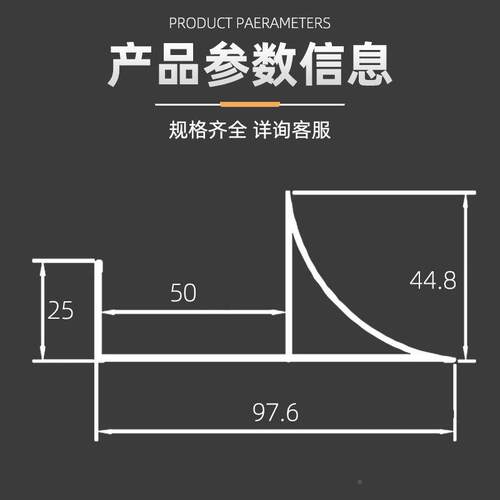 净化型铝铝材5XHB0单R槽圆内弧圆角槽铝 无尘车室线间阴工铝程合