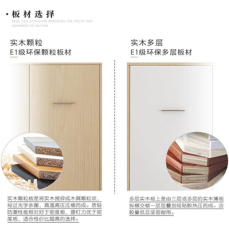 一隐形床壁床小户型书XC\/XF墙房能衣柜体折叠床上侧翻多功隐藏床