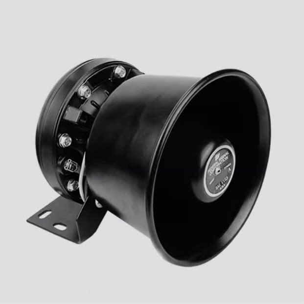 扩音器喇叭船舶喇NLF叭防水功率用高分贝扬大声器2V24V户外喊话喇