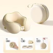 德国u型枕旅行枕护颈枕长途飞机睡觉枕头脖枕颈椎脖子便携式 靠枕