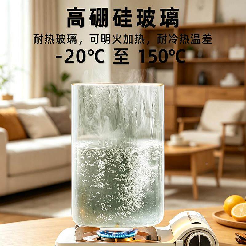 耐桶温玻璃泡酒瓶带龙头87家用冷水壶果汁饮料用商大容量A高2