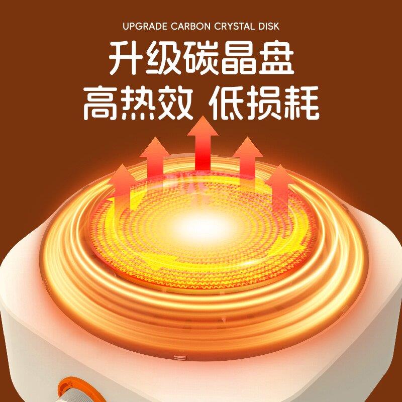 烤烤炉PTC-1200电家用围炉煮茶电陶炉取暖器小太阳烤火烧炉可烧炉