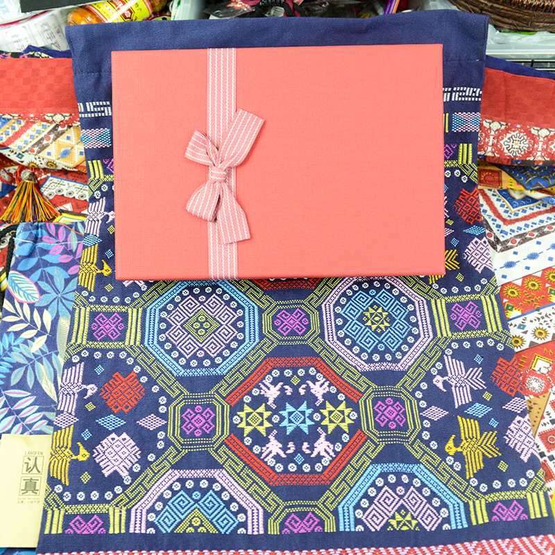 正宗广西纯手工壮锦大挂件 壮族民间织绵刺绣壮绣 商务礼品收藏品