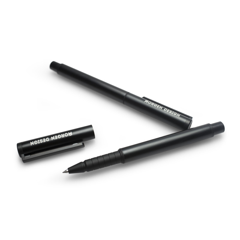 签字笔商务高档金属笔杆中性笔男黑色签单定制重手感高级宝珠笔