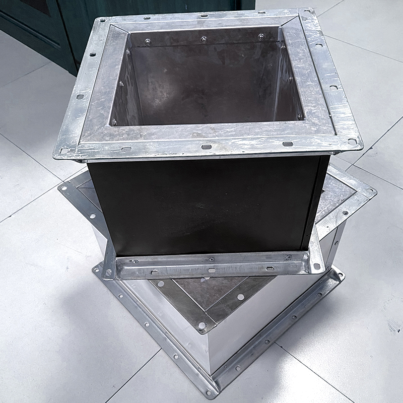 钢面镁质高晶复合风管防火耐高温阻燃通风管道单面彩钢复合风管