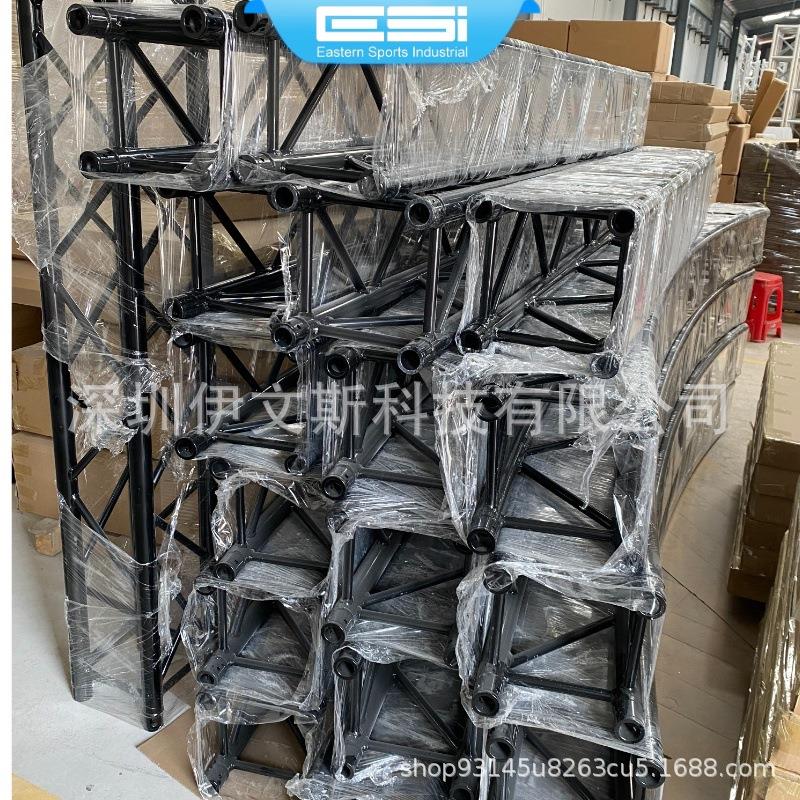 厂家直销290mm桁架展示架铝合金方四方架子插销架架子工厂3mm壁厚