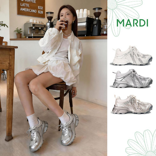 MARDI老爹鞋夏季新款防滑透气时尚百搭休闲女款休闲运动鞋