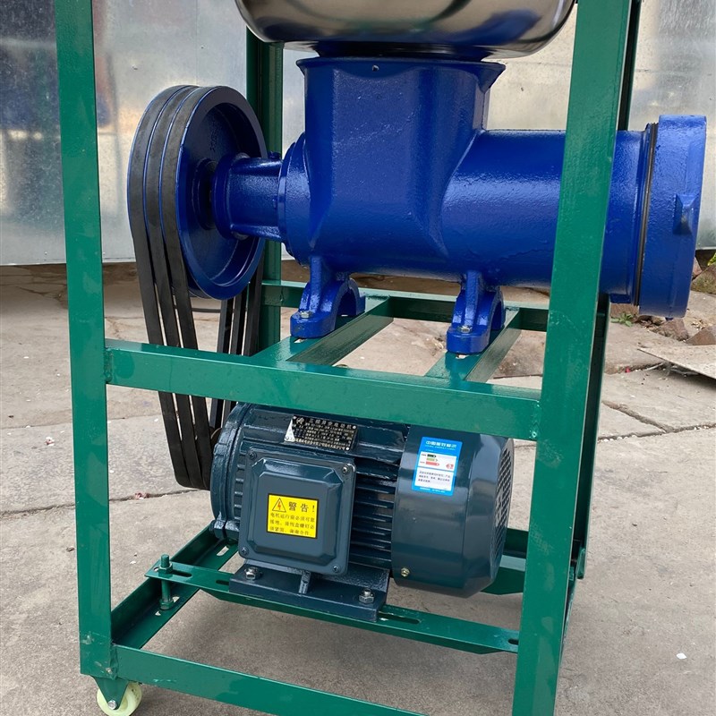 42 52大型商用电动绞肉机碎骨碎肉机绞鸡骨架碎鱼机绞辣椒和面机