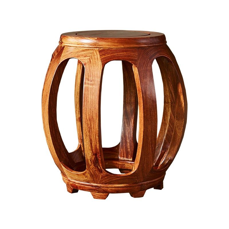 兰之阁 红木古凳 绣凳 实木鼓墩绣墩 仿古 梨木家具,住宅家具,红木椅凳,淘宝优惠券,粉丝福利购,淘宝优惠卷