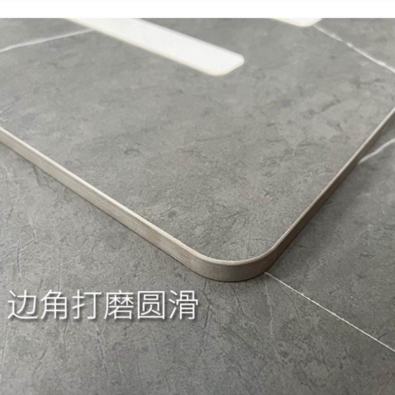 浴室下沉式岩板淋浴板卫生间防滑地板石冲凉房踏板底座拉槽垫脚砖