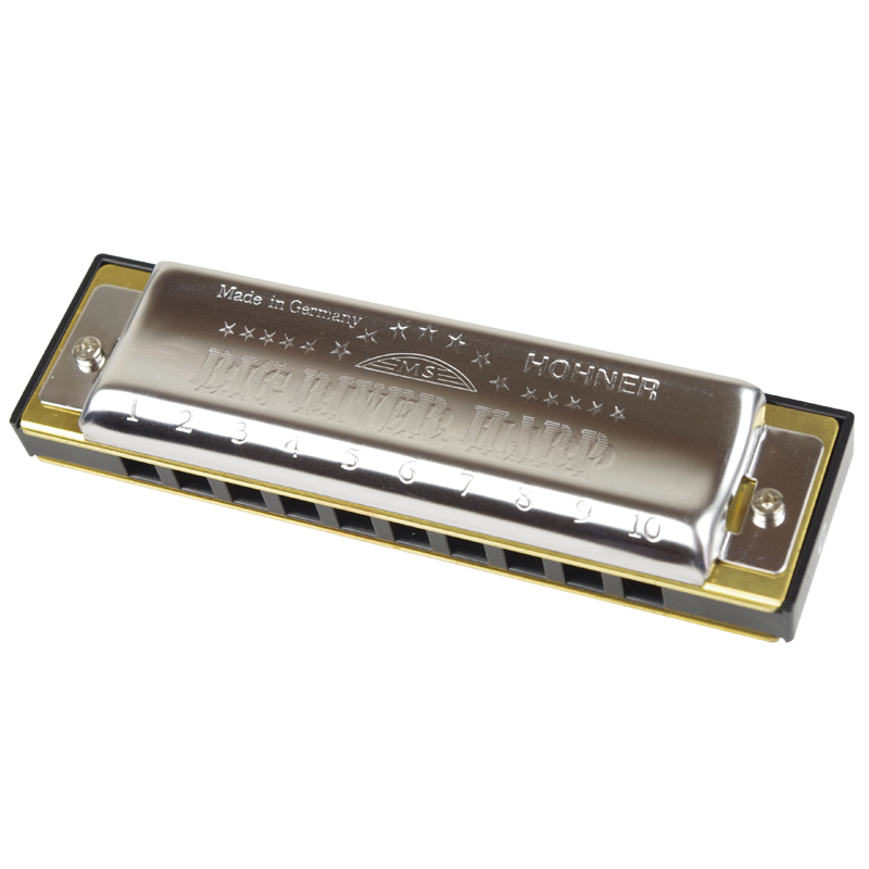 德国进口Hohner和来十10孔蓝调布鲁斯学生口琴Big River 大河