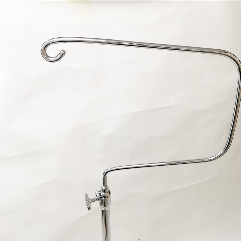 鹅颈吊镲架专业弯脖对镲架不锈钢学校交响乐团音乐会军镲架