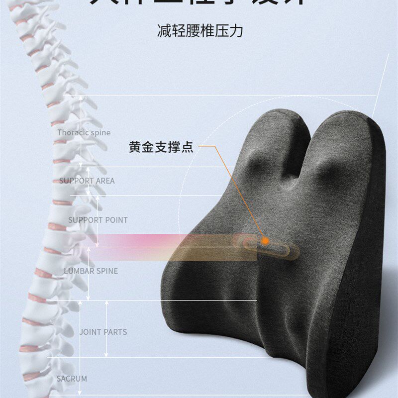 翼靠垫腰枕办公室护腰久坐靠背孕妇电脑椅子靠枕汽车座椅靠背垫,居家布艺,腰靠垫,淘宝优惠券,粉丝福利购,淘宝优惠卷