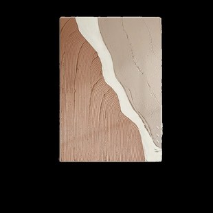 风客厅装饰画抽象肌理玄关挂画奶油风软装卧室沙发背景墙壁画