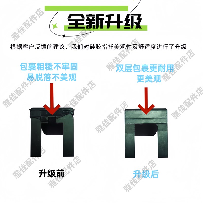 硅胶材质】新款雅佳拇指托用拆管安装简单使用舒适咯手