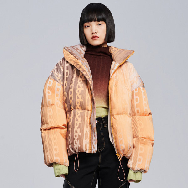 联名款设计感小众面包服羽绒服