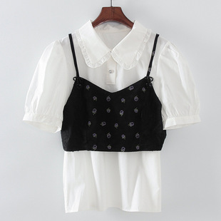 正品 一线品牌 剪牌清仓L132 休闲两件套上衣鸟撤柜女装 春夏时尚