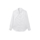 白色休闲衬衣 鸟撤柜女装 一线品牌 设计感长袖 正品 剪牌青仓L110