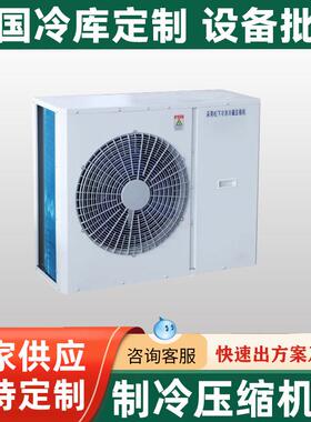 冷库制冷机组压缩机一体机组3P5P冷藏冷冻设备制冷机组调节安装