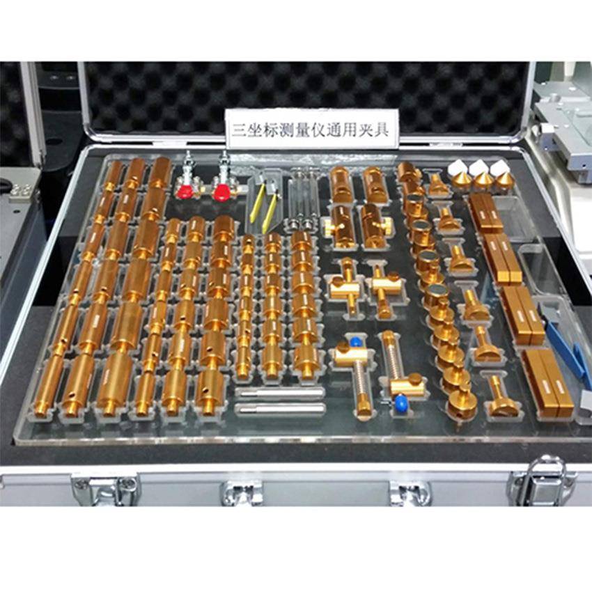 三坐标测量仪通用夹具厂家直销108件套+夹具底板摆正固定测件
