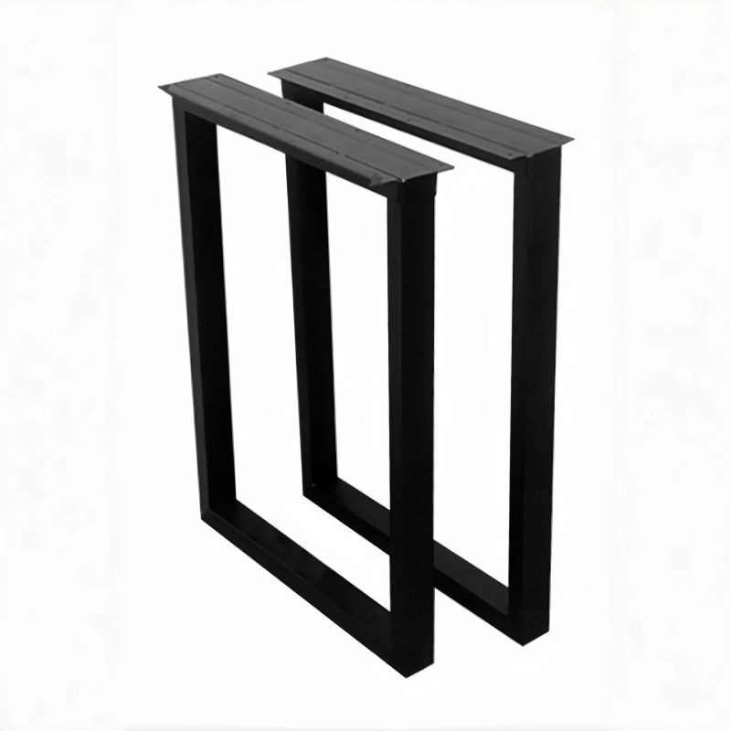 铁艺定制办公桌会议桌洽谈桌工作台桌腿支架定制吧台桌脚支撑架