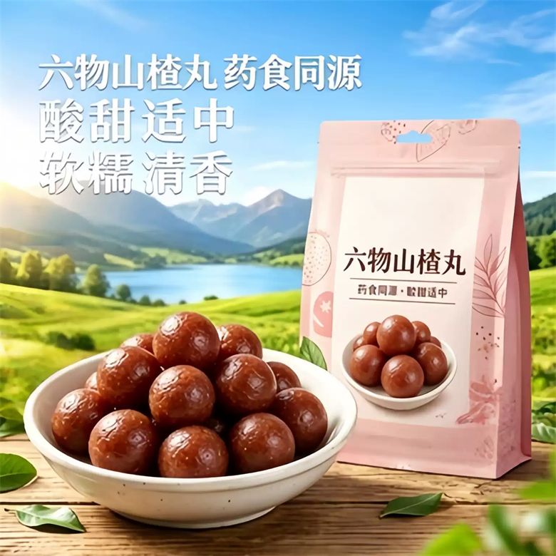 央妈推荐六物山楂丸茯苓山药陈皮儿童孕妇可吃养胃护胃官方旗舰店