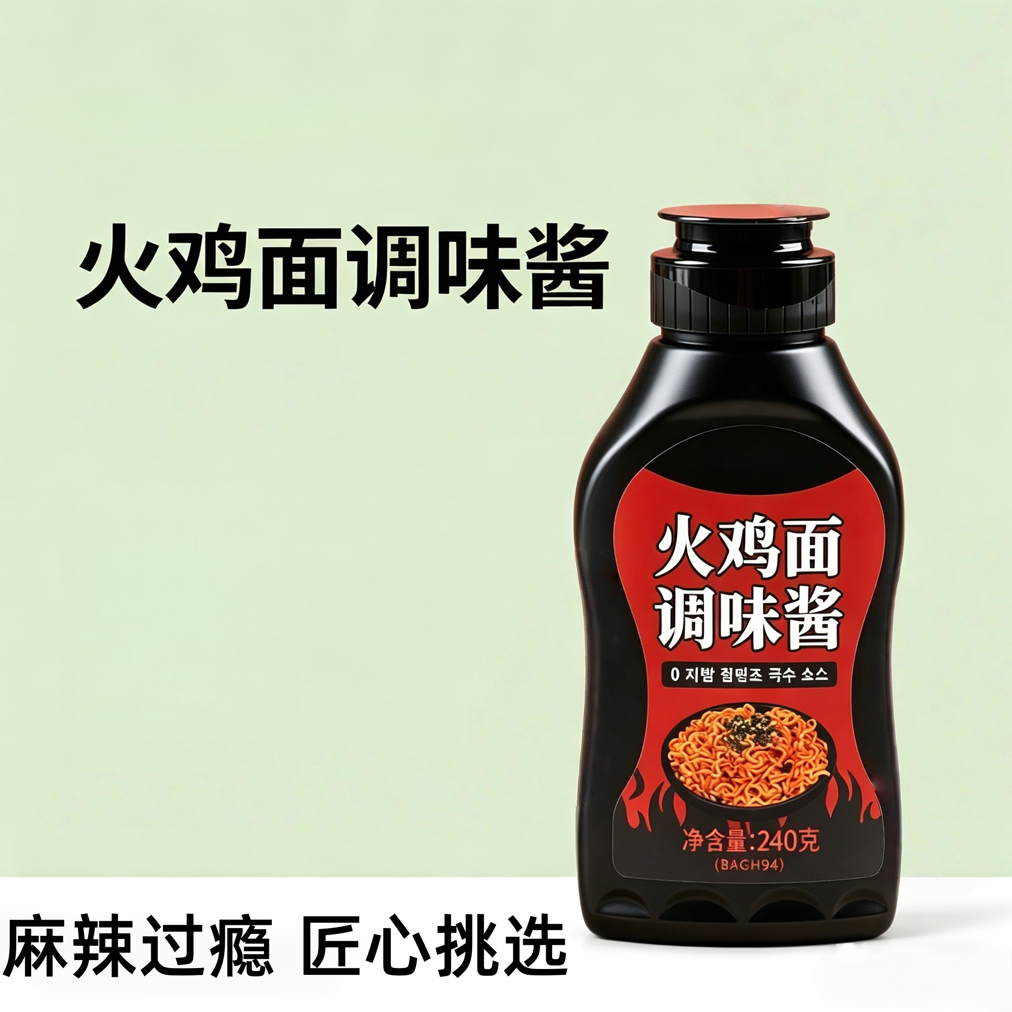 央妈推荐火鸡面酱官方旗舰店甜辣酱爆微辣韩国聚美厨韩式火鸡面酱
