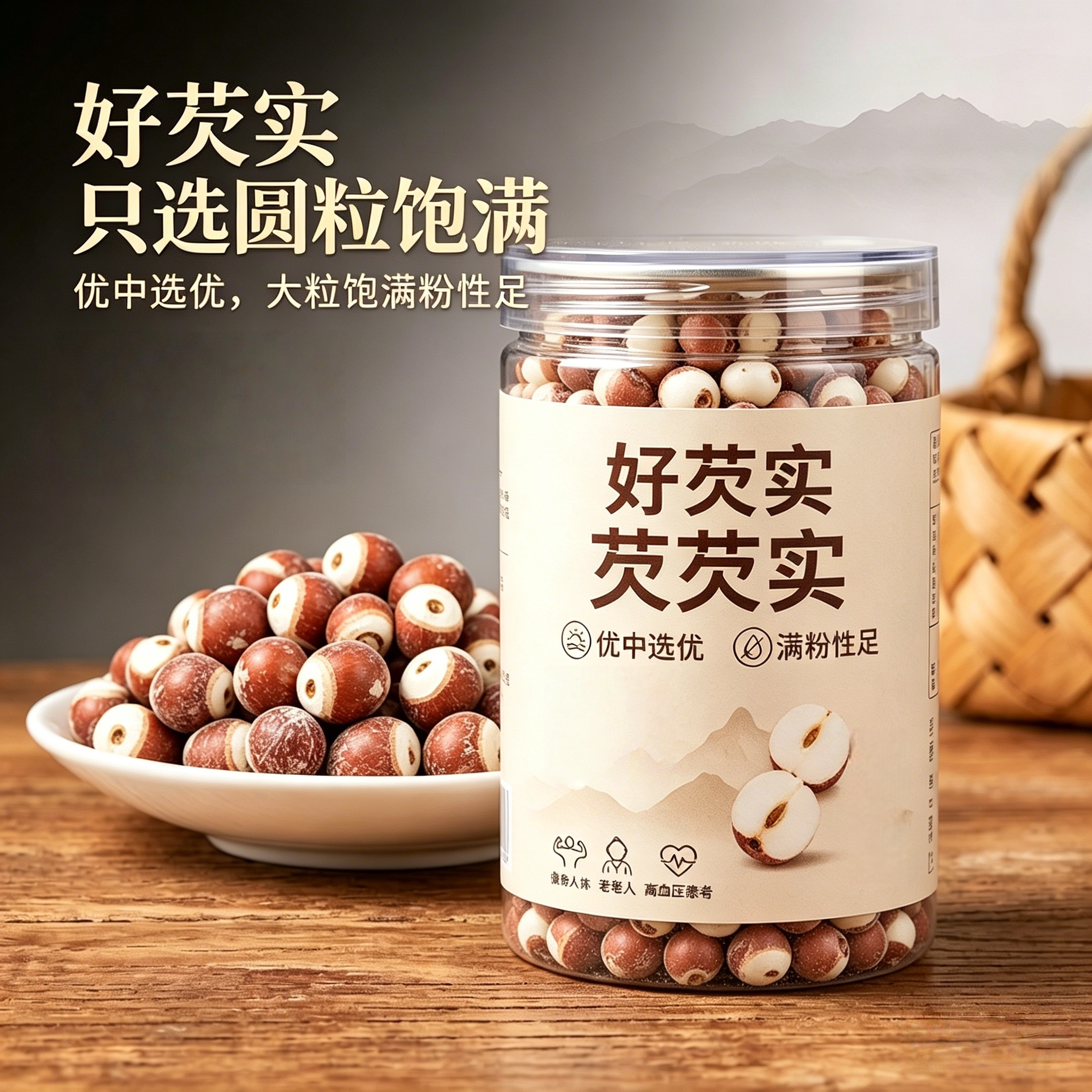 广东肇庆芡实干货500g特级中药材旗舰店正品新鲜优质大鸡头米批发