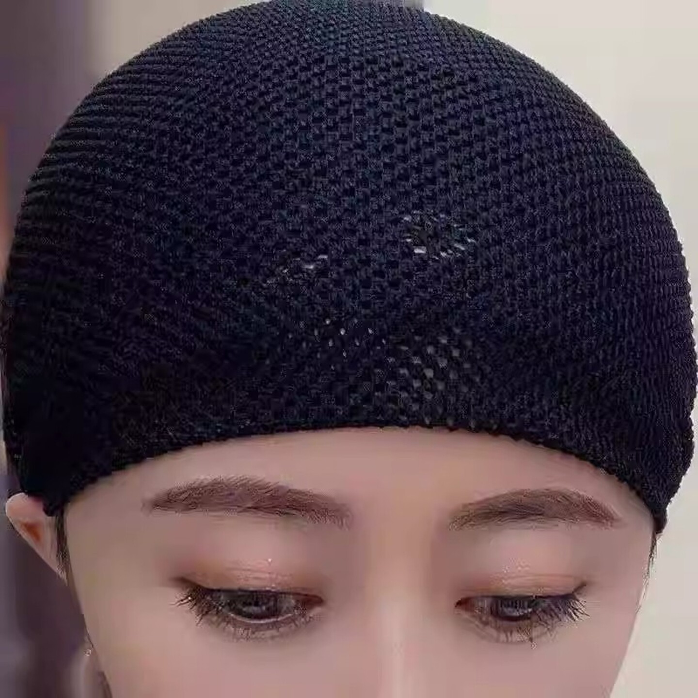 夏季款时尚妈妈奶奶遮白发打底帽子女士沙滩帽包头盖头帽中老年人