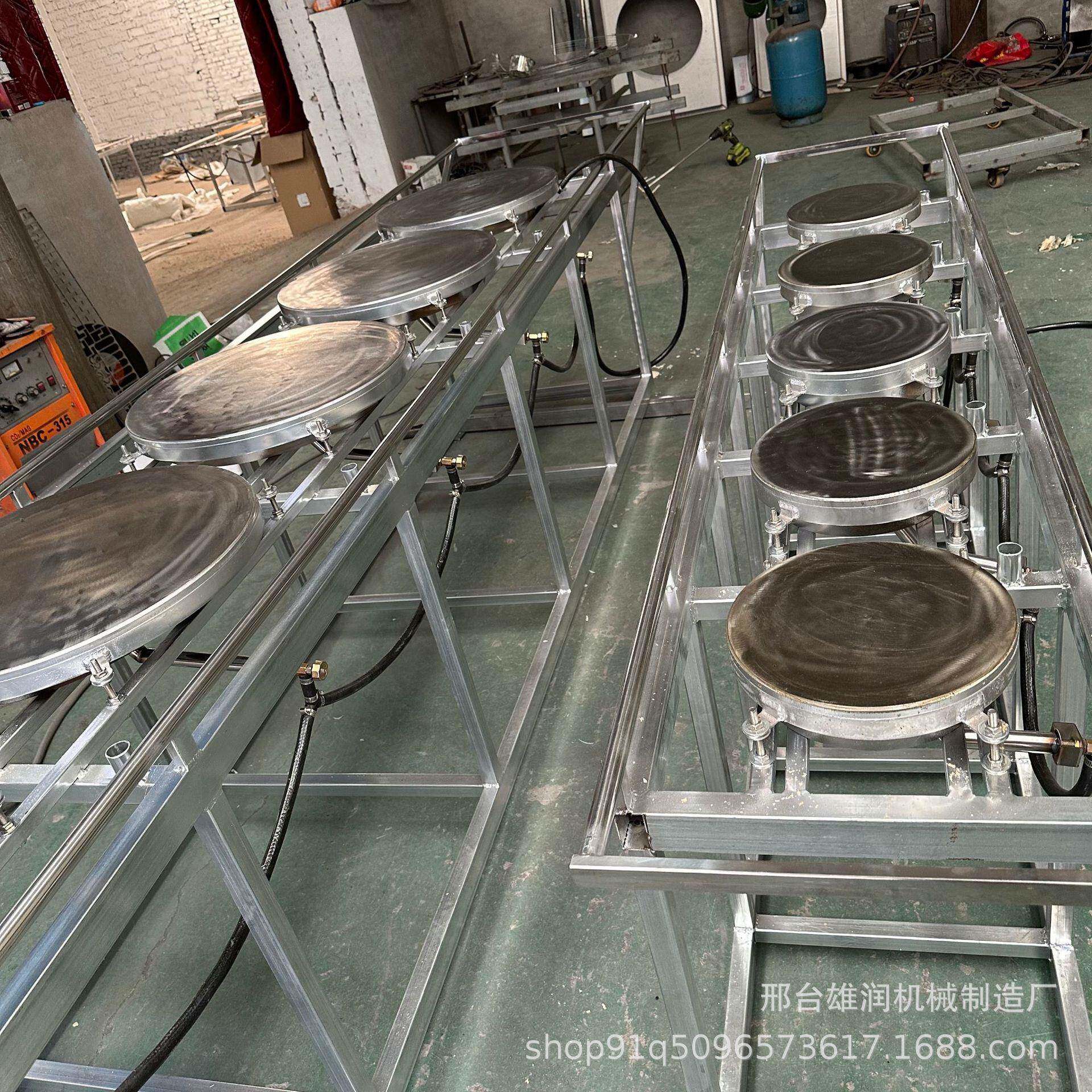 新型仿手工摊煎饼果子机器半自动推拉式煎饼机商用印刷式智能