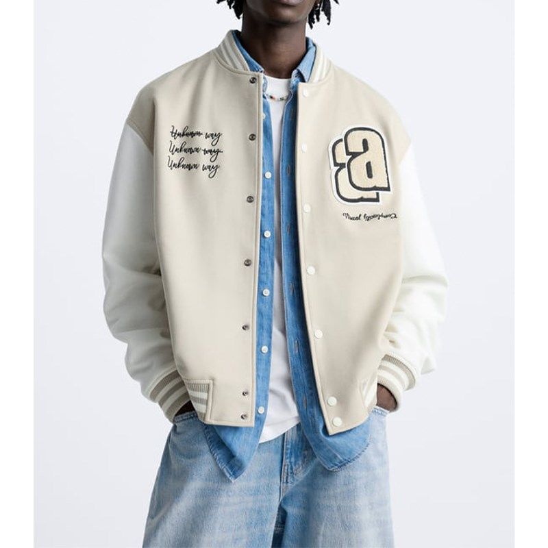 柜529!新品春季男装补丁饰飞行员夹克3918330 811男绒面春秋外套