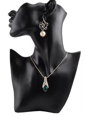 样板房人像模特道具桌面软装饰品衣帽间摆件围丝巾展示架全屋展厅