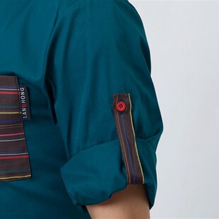 套装 西餐厅火锅店服务员长袖 女餐饮饭店工作服装 酒店工作服秋冬装