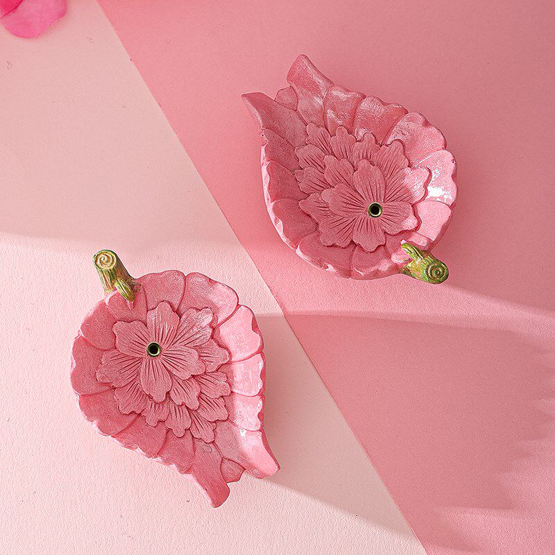 粉彩荷花秋操杯香插冰箱贴山东省湖北辽宁河南博物馆文创磁铁吸