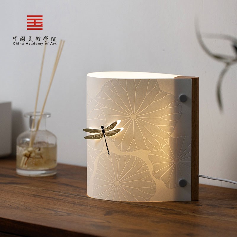 中国美术学院文创  折叠蝴蝶纸灯中国风纸艺装饰台灯生日新年礼物