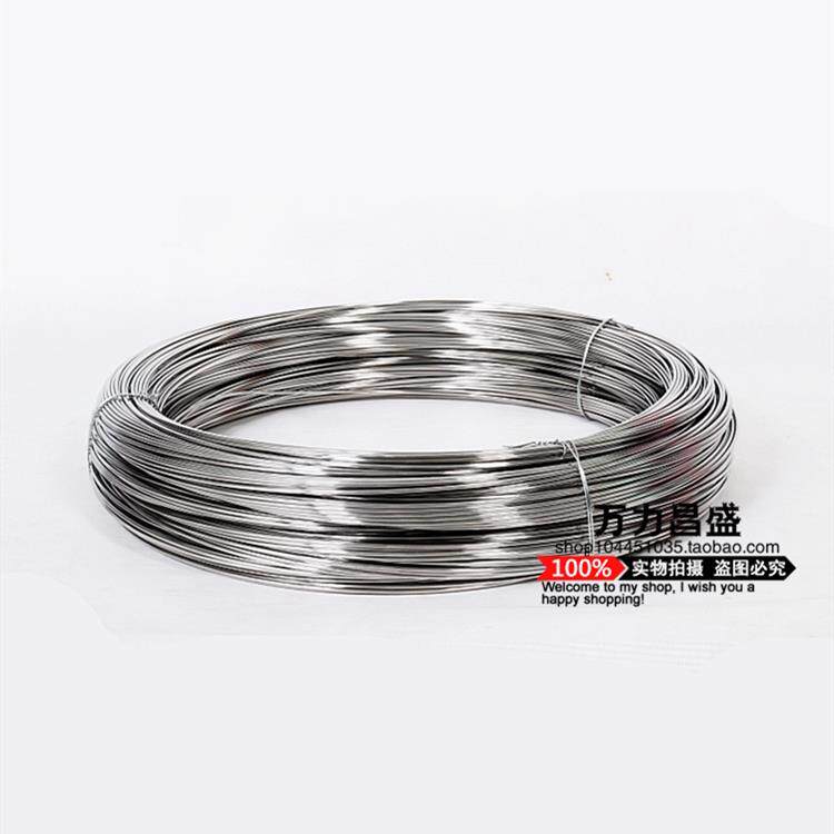 304不锈钢线单根钢丝晾衣架葡萄架钢丝1 2 3 4 5mm篮硬软钢丝钢丝
