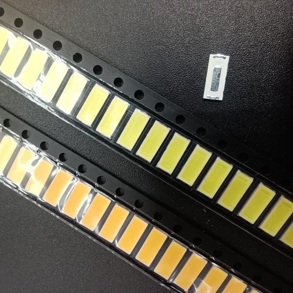 7030正白冷白暖白1W灯具照明维修替换LED灯珠超高亮灯条背光灯珠