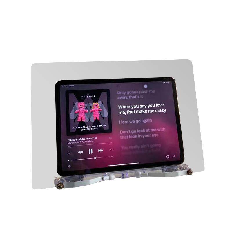 Yoona Home ins韩国同款透明压克力阅读架学生读书架ipad平板支架