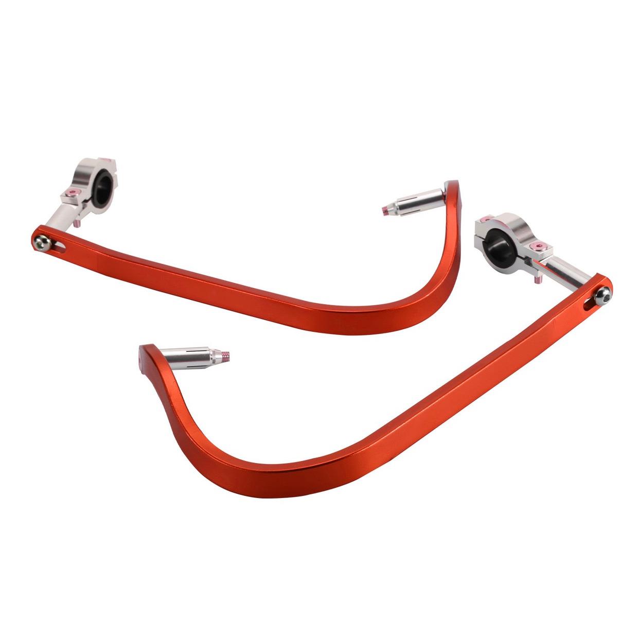 适用于KTM越野摩托车刹车拉杆牛角手柄 铝合金护弓挡风护手