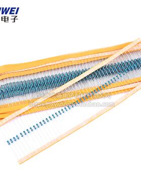 47K 51K 56K 62K68K75K82K91K 100K欧1%金属膜电阻1/6W1/4W1W2W3W