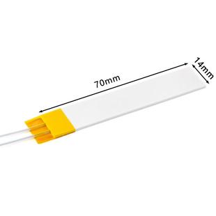 RP1570 1/2/5/10/20/230Ω高温陶瓷加热片 可干烧500-600度电热片